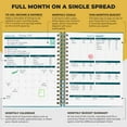 thumbnail image 4 of Clever Fox Budget Planner Bill Organizer. Large, 8x9.5" (Dark Teal), 4 of 8