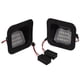 thumbnail image 4 of 1 par de luces LED de placa de matrícula, lámpara de etiqueta, luces de placa de repuesto compatibles con Dodge, 4 of 4