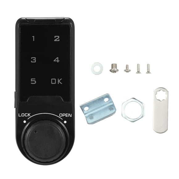 Combination lock, Screen Combination Lock Panel Combination Drawer Combination Lock Locker Lock Dsfen Lock Eryue T9 Screen Key T9 Twirltide D Er Combination Qisuo