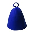 thumbnail image 3 of Sauna Hat Anti Heat Heat Head Head Banya Banya Banya para mujeres Spa Mujeres Azul, 3 of 8