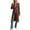 Coffee, variant on QHFBli Womens Long Cardigan Sweaters Oversized Bell Sleeve Open Front Button Down Casual Knit Fall Midi Dress