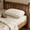 White, variant on Pineapple Shaped Bread Pillow Insert, High-Resilience Compressed Down-Like Fiber, Hotel-Grade Pillow, 29x19 Inches