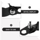 thumbnail image 3 of TABLETREANDS 2Ud Soportes Negros Para Luces Direccionales De Motocicleta Montaje Resistente Y Compatible, 3 of 8