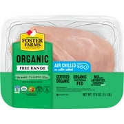 Foster Farms Organic Free Range Boneless Skinless Chicken Breast Fillets