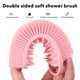 thumbnail image 3 of GOOHOCHY 4pcs Silicona Massage Cleaning Cepille Body Shampoo Cepillo Cuerpo Cabello de cabello masajeador, 3 of 7