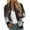 Dark Gray, variant on QATAINLAV 2024 Fashion Bomber Jacket for Women Floral Print Baseball Jacket Lightweight Zip Up Casual Varsity Jacket Outerwear Windbreaker with Ribbed Cuffs and Pockets Holiday Deal Dark Gray XXL