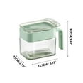 thumbnail image 3 of Seasoning Box-kitchen-household With Lid Set-integrated Four Acrylic Seasoning Jar-sealed Seasoning Bottle- Seasoning Bottle, 3 of 4