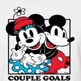 thumbnail image 3 of Mickey & Friends - Mickey Minnie Couple Goals - Juniors Cropped Cotton Blend T-Shirt, 3 of 5