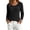 Black, variant on Pink Blouses for Women Long sleeve Crew Neck Loose Fit Tops Basic Tee Fashion Womens Tops S