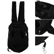 Pet Chest Backpack, Nylon Pet Carrier Backpack Breathable Adjustable  For Travel For Motorcycle For Bike For Hiking Red,Black,Beige