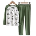 thumbnail image 1 of Pijamas de Navidad para niños, ropa interior de algodón cálido, conjuntos de pijamas de dibujos animados para niños y niñas, Invierno, 1 of 4