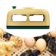balikha Egg Incubator 8 Hatching Incubator, Sturdy Temperature Control Manual Egg Turning Chicken Hatcher for Pigeon Goose Duck Birds yellow Green