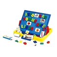 thumbnail image 1 of Wishland Deluxe Magnetic Letters Tablero de caballete de mesa Juguetes para niños pequeños (2 funciones) Juguetes (2) Wishland 71482000, 1 of 1