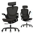 thumbnail image 1 of Silla de oficina ergonómica de malla GABRYLLY con reposacabezas ajustable, 1 of 8