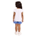 thumbnail image 5 of Minnie and Friends Toddler Girls Short Sleeve Tee and Crochet Shorts Set, 2-Piece, Sizes 12M-5T, 5 of 9