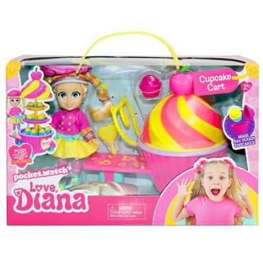 Just Play Love, Diana Light-up Bubble Wand and 3.4 Ounce Refill 