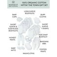 thumbnail image 3 of Honest Baby Clothing Baby Boy or Girl Gender Neutral Organic Cotton Over the Top Gift Set, 24 Piece (Newborn-6 Months), 3 of 7