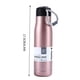 thumbnail image 3 of Botella de agua deportiva de acero inoxidable con aislamiento | Termo de gran capacidad | Tapa hermética con cordón | Hervidor resistente para montañismo al aire libre | Bebidas frías y calientes, 3 of 5