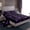 Black Violet, variant on Homewish Gothic Halloween Bat Bed Sheets,Purple Silhouette Print Full Size Sheets,Black Violet,4-Piece,1 Flat Sheet,1 Fitted Sheet and 2 Pillowcases