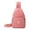 Pink, variant on HGIEYS Sling Backpack for Women Men Chest Bag with Convertible Shoulder Strap Crossbody Bag for Hiking Traveling