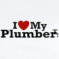 thumbnail image 2 of CafePress - I Love My Plumber Infant Bodysuit - Baby Light Bodysuit, Size Newborn - 24 Months, 2 of 4