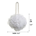 thumbnail image 5 of Juego de esponjas de baño Ramo de ducha de paquete de 4, Cojín de malla de gran tamaño suave Adepaton 2035160-1, 5 of 5
