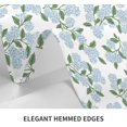 thumbnail image 5 of Spring Floral Tablecloth Rectangle 60 x 84 Inch Blue Hydrangea Flower Table Cloth Polyester Fabric Vintage Summer Flowers Table Cover for Kitchen Holiday Party Dining Picnic Outdoor Decor, 5 of 5