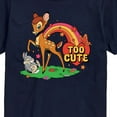 thumbnail image 3 of Bambi - Too Cute - Men's Short Sleeve Graphic T-Shirt, 3 of 5