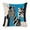 Geometric Zebra 1, variant on Neon Hemp Leaf Linen toss pillowcase decoration pillowcase gifting preferred 24x24 inch cushion cover sofa pillowcase sofa bedroom living room car