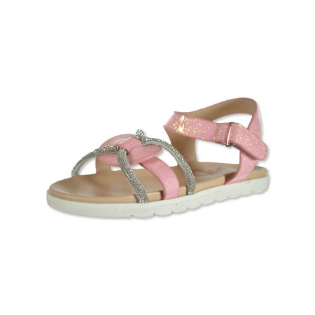 

Olivia Miller Girl S Toddler Lustre Flat Sandal