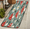 Multicolour 1, variant on ADECORIVY Watercolor Tiger Hallway Runner Rug 2x6 Washable Kitchen Runner Non Slip Laundry Room Bathroom Rug Yellow Animal Soft Carpet for Living Room Entryway Mat