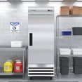 thumbnail image 3 of 29 in. One-Door Reach-In Refrigerator - 15.5 Cu Ft. RIR-1D-SS-19C, 3 of 13