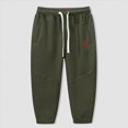 thumbnail image 4 of Gibobby Boys Pants Toddler Boys Joggers Pants 12 Months 2T 3T 4T 5T Kids Athletic Soft Sweatpants With Pocket Drawstring Toddler Jogger Pants(4-6 Years,AG), 4 of 4
