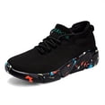 thumbnail image 1 of Zapatillas De Punto Transpirables Para Mujer, Zapatos De Suela De Moda Casual Con Cordones, Zapatos Ligeros Para Correr, 1 of 3