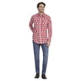 thumbnail image 4 of Camisa Vaquera Hombre Wrangler Regular Fit Manga Larga 927 rojo CH, 4 of 5