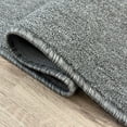 thumbnail image 3 of Custom Size Anti-Slip Machine Washable Loop Pile Dark Gray Runner Rugs ( 20' x 36"), 3 of 6