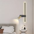 thumbnail image 5 of ZNGPNG Luxurious  stylish and modern LED wall lamp with chic matte black finish - perfect for any room decor. Adjustable brightness and color temperature settings for the ideal ambiance., 5 of 7