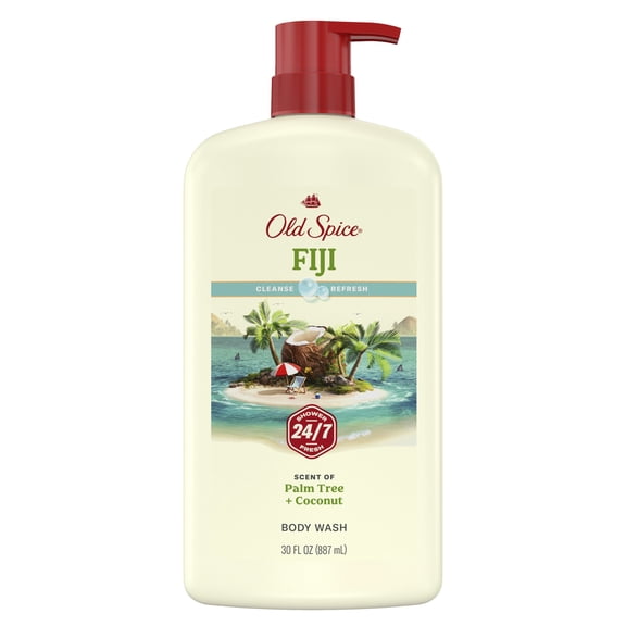 Old Spice Body Wash for Men, Fiji with Palm Tree, 30 fl oz