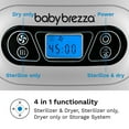 thumbnail image 6 of Baby Brezza Baby Bottle Sterilizer and Dryer Machine Electric Steam Sterilization - Pacifiers, Glass, Plastic, and Newborn Feeding Bottles, 6 of 8