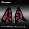 thumbnail image 5 of Motorcycle Foot Pegs with Heel Guard For Z7 Hybrid 2024-2025 Ninja 7 Hybrid 2024-2025 CNC T6 6061 Aluminum Heat Resistant Easy Installation z7 hybrid ninja 7 Accessories, 5 of 6