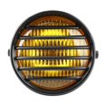 thumbnail image 1 of Motorcycle Accessory 6in Motorcycle Round Headlight Grill Lens Cover 35W Halogen Bulb Universal Motorbike Headlamp, 1 of 8