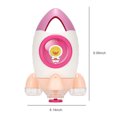 thumbnail image 3 of Bangcool Shower Toy Cute Rocket Pattern Rotating Squirt Toy Beach Toy Bath Toy for Kids, 3 of 7