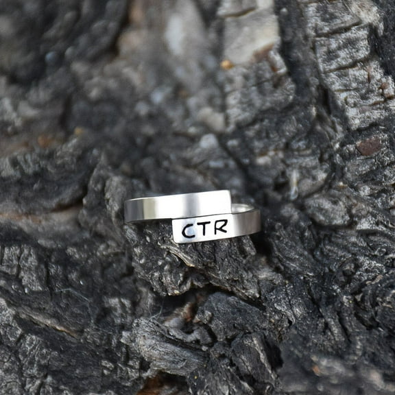 Ringmasters Orbit Sterling Silver Choose the Right CTR Ring Size 6