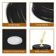 thumbnail image 4 of Uxcell 24 Pack 70mm Tinplate Mason Jar Lids Regular Mouth with Straw Hole, Black, 4 of 6