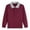 Wine, variant on Tisuna Little Boys Shirts Solid Color Long Sleeve Lapel Neck Tops Classic Soft Autumn Winter Kids Outdoor Wear Brick Red Size 9-10 Years