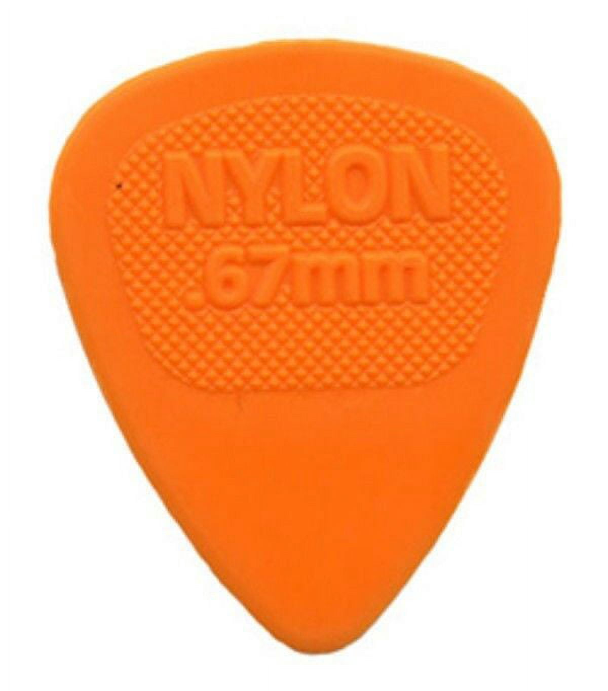 Dunlop Guitar Picks  Nylon MIDI  72 Pack  .67mm  Orange