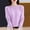 PP1-3, variant on Women Casual Solid Color Bottoming Shirt Slim High Collar Knitted Long Sleeved Top Womens Thermals Top And Bottom Set Tops for Men Long Sleeve