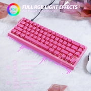 ATTACK SHARK X68 HE Rapid Trigger Keyboard Magnetic Switch 60% Wired 8KHz Magnetic Keyboard With 0.01mm RT Accuracy, Support RT/Snap Tap/DKS/MT/TGL