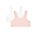 thumbnail image 2 of Wonder Nation Girls Cotton Bra, 2-Pack, Sizes S-XXL, 2 of 5