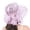 Pink, variant on Women's Floral Mesh Beach Hat Sunshade Sun Block Hat